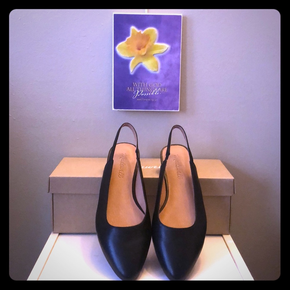 🌺Madewell slingbacks🌺